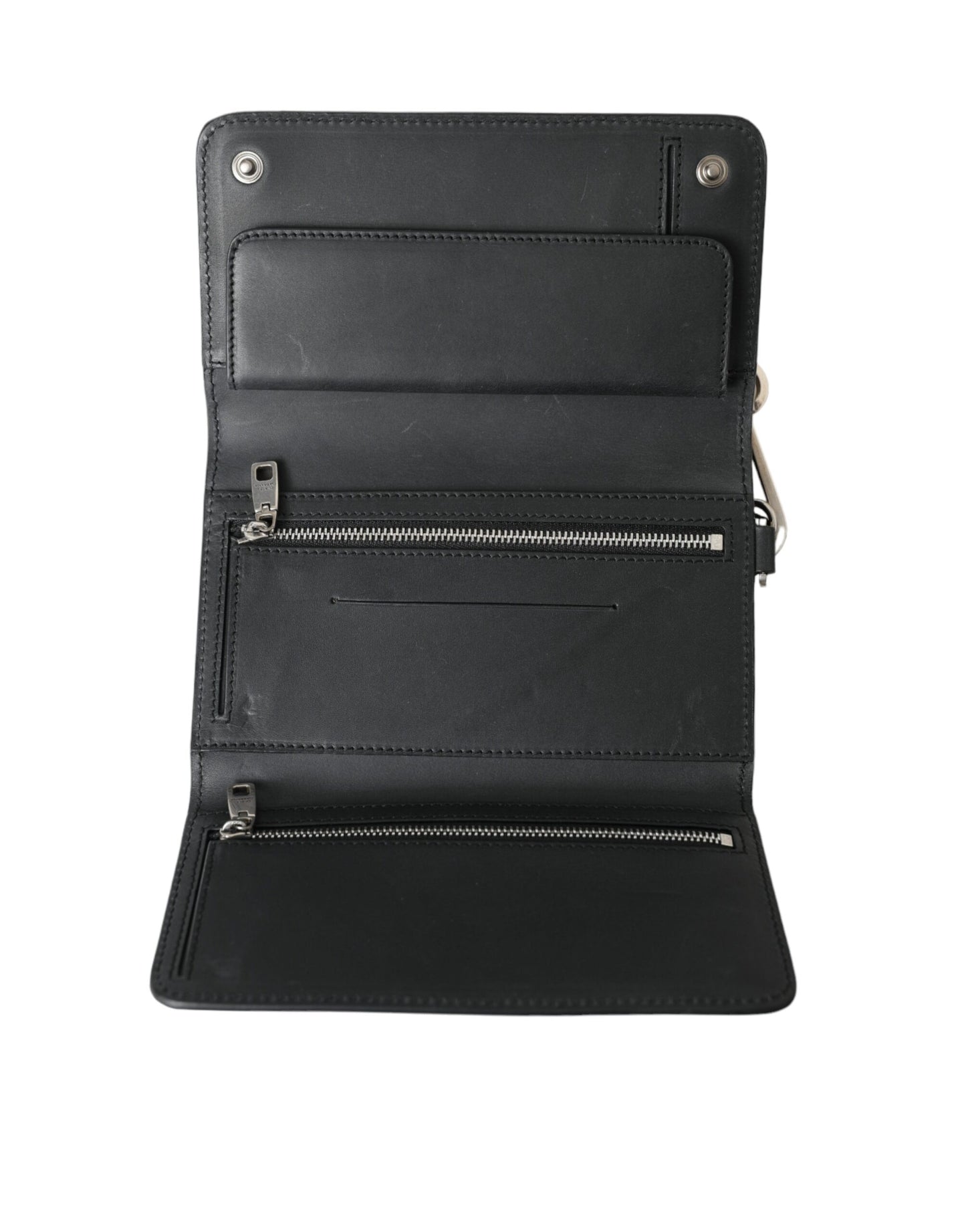 Dolce & Gabbana Elegant Black Leather Shoulder Bag - DEA STILOSA MILANO