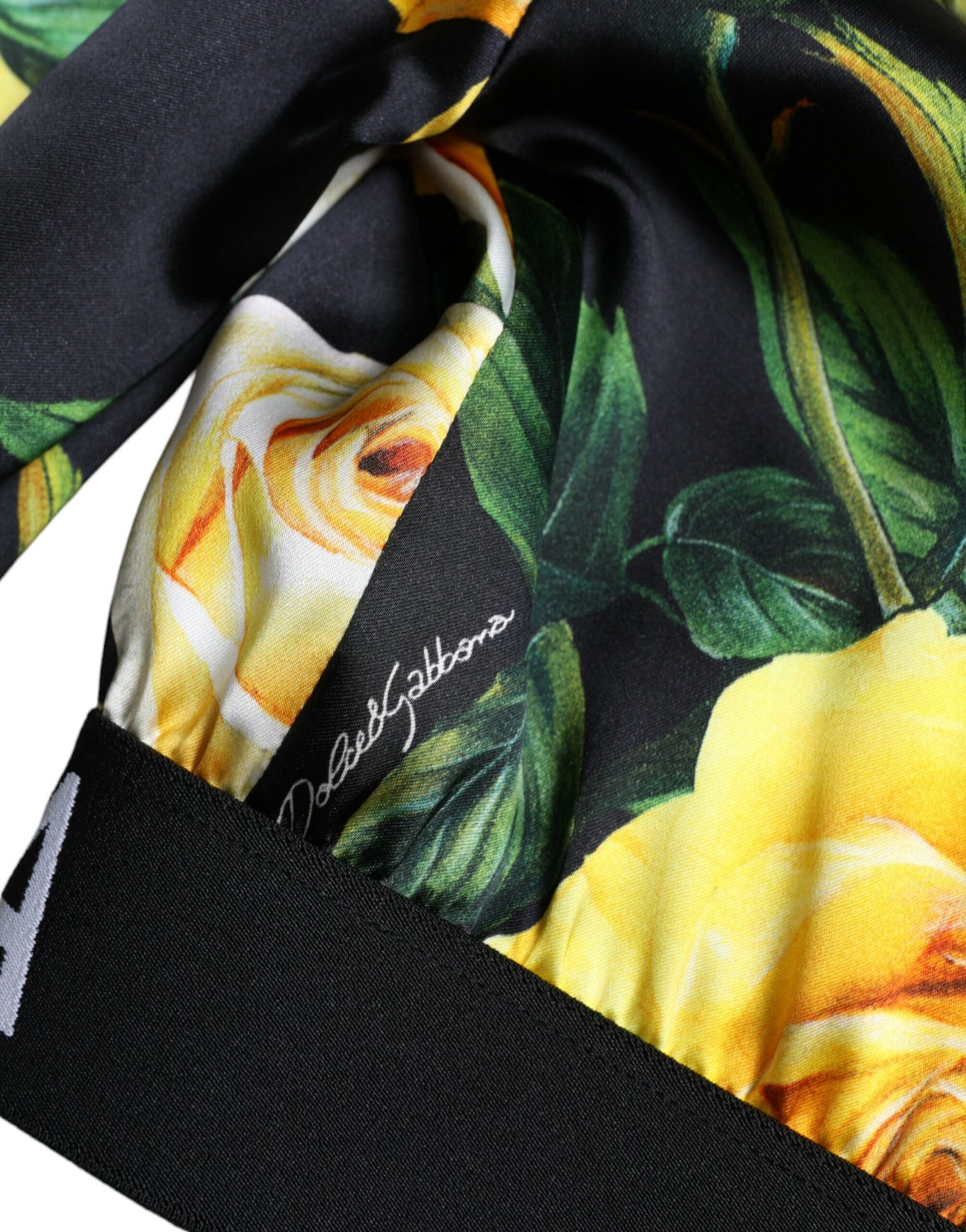 Dolce & Gabbana Elegant Floral Cropped Blouse - DEA STILOSA MILANO