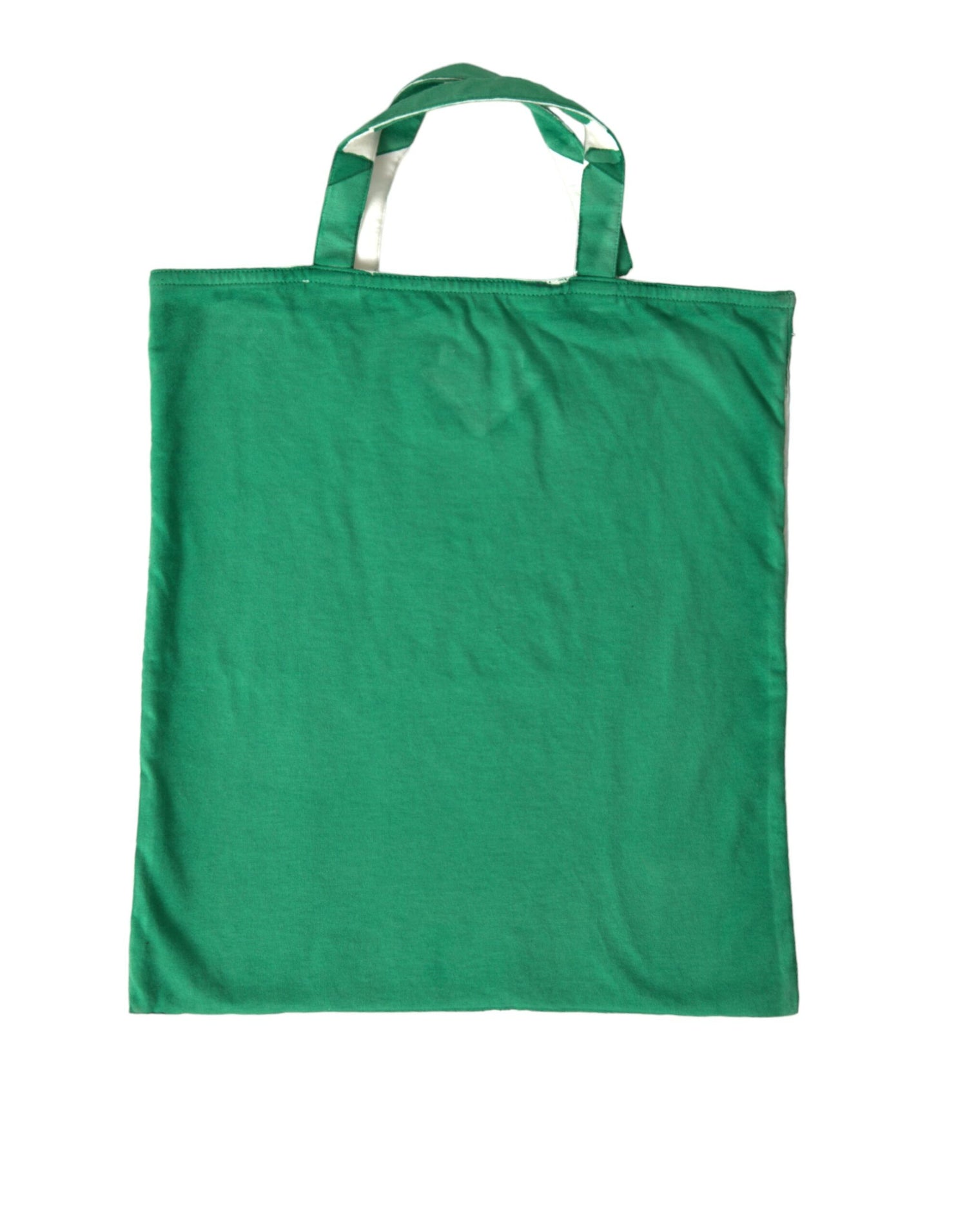 Prada Elegant Green Fabric Tote Bag - DEA STILOSA MILANO