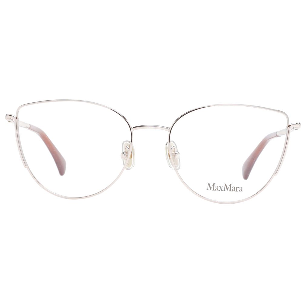 Max Mara Rose Gold Women Optical Frames - DEA STILOSA MILANO