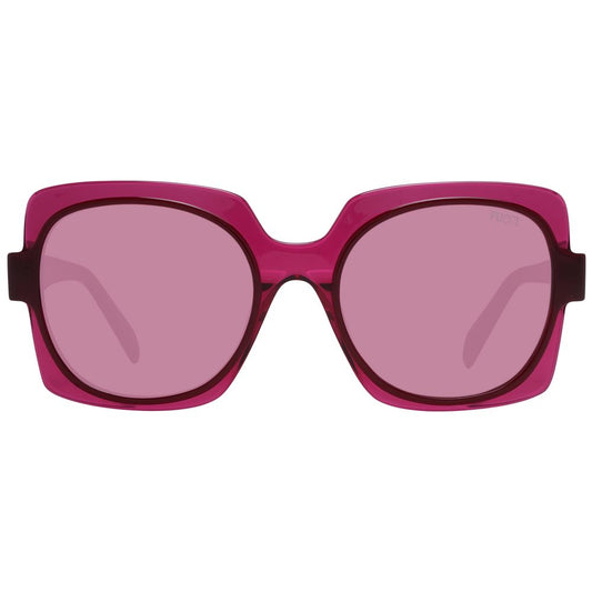 Emilio Pucci Burgundy Women Sunglasses - DEA STILOSA MILANO