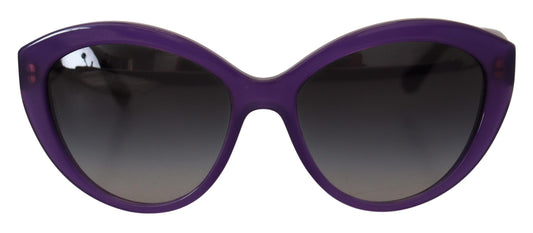 Dolce & Gabbana Chic Purple Cat-Eye Designer Sunglasses - DEA STILOSA MILANO