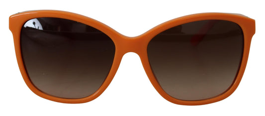 Dolce & Gabbana Chic Orange Round Sunglasses for Women - DEA STILOSA MILANO