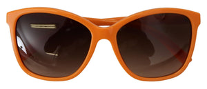 Dolce & Gabbana Chic Orange Round Sunglasses for Women - DEA STILOSA MILANO