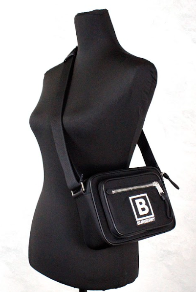 Burberry Paddy Small Black Nylon Logo Camera Belt Fanny Pack Bag - DEA STILOSA MILANO