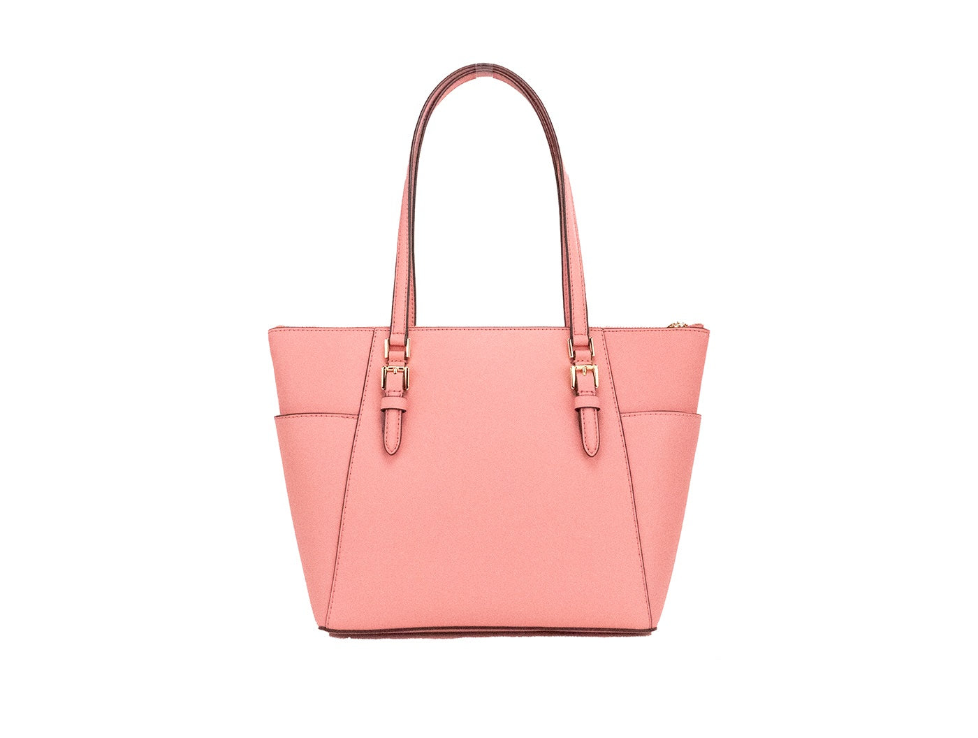 Michael Kors Charlotte Tea Rose Signature PVC TZ Shoulder Tote Handbag Purse - DEA STILOSA MILANO