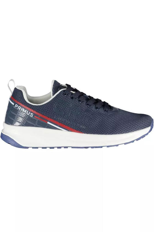 Carrera Blue Polyester Sneaker - DEA STILOSA MILANO