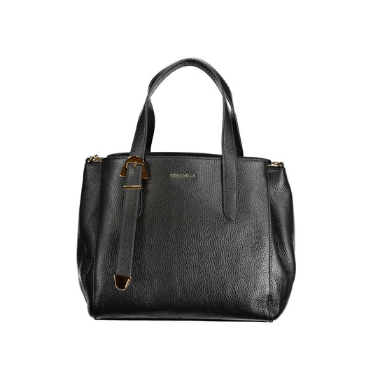 Coccinelle Black Leather Handbag - DEA STILOSA MILANO