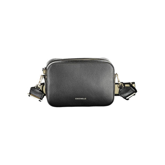 Coccinelle Black Leather Handbag - DEA STILOSA MILANO