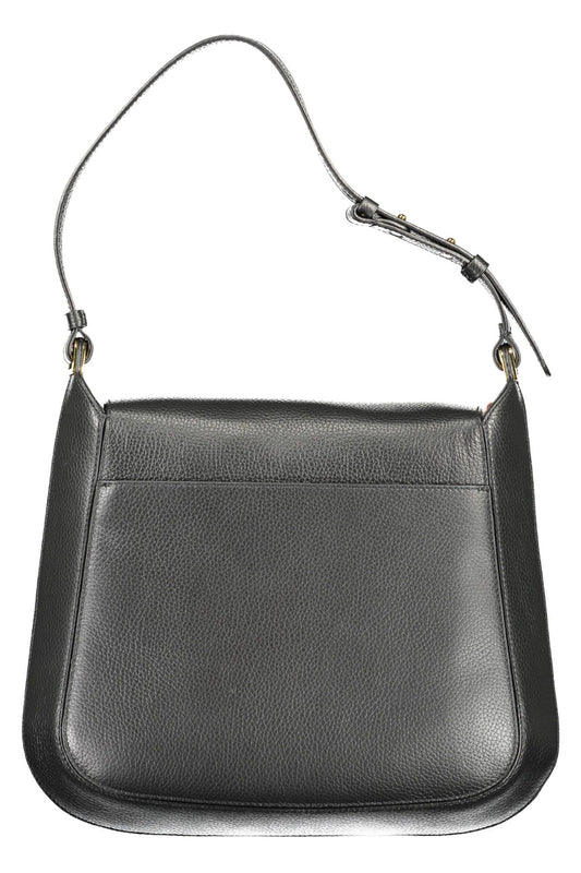 Coccinelle Elegant Leather Shoulder Bag with Turn Lock Closure - DEA STILOSA MILANO