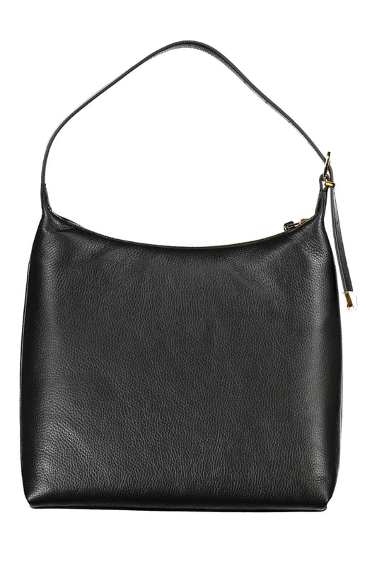 Coccinelle Elegant Black Leather Shoulder Bag - DEA STILOSA MILANO