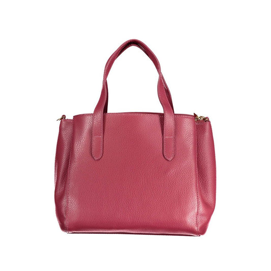 Coccinelle Pink Leather Handbag - DEA STILOSA MILANO