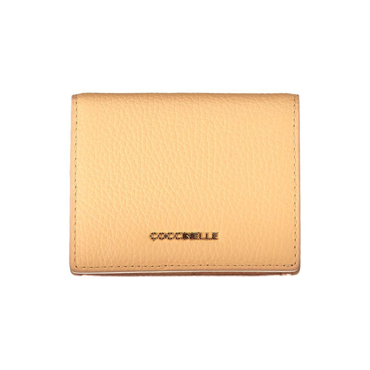 Coccinelle Orange Leather Wallet - DEA STILOSA MILANO