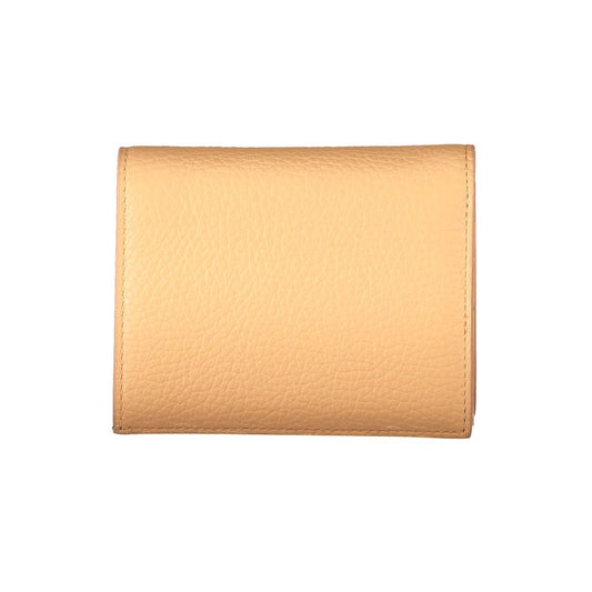 Coccinelle Orange Leather Wallet - DEA STILOSA MILANO