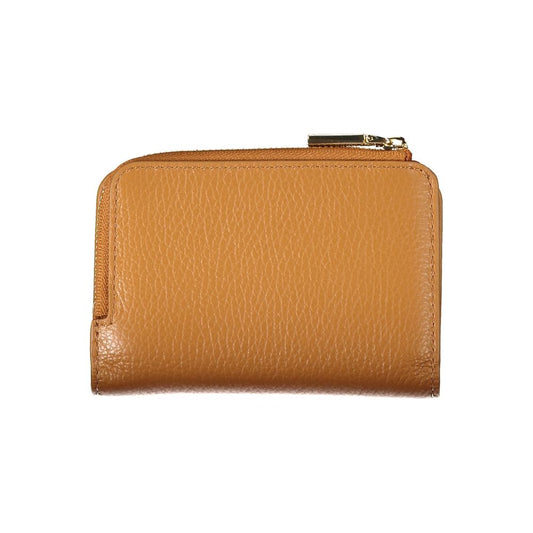 Coccinelle Brown Leather Wallet - DEA STILOSA MILANO