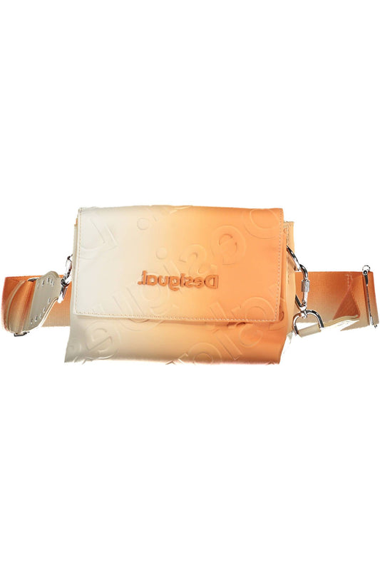 Desigual Chic Orange Contrast Detail Handbag - DEA STILOSA MILANO