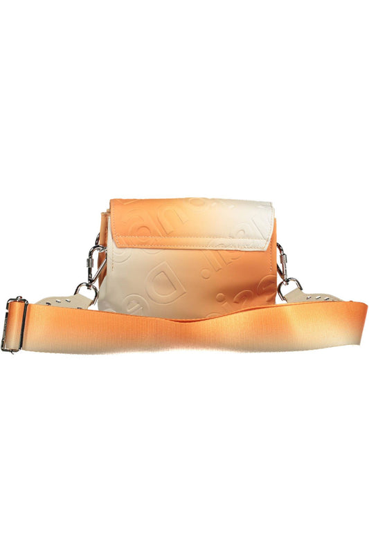 Desigual Chic Orange Contrast Detail Handbag - DEA STILOSA MILANO