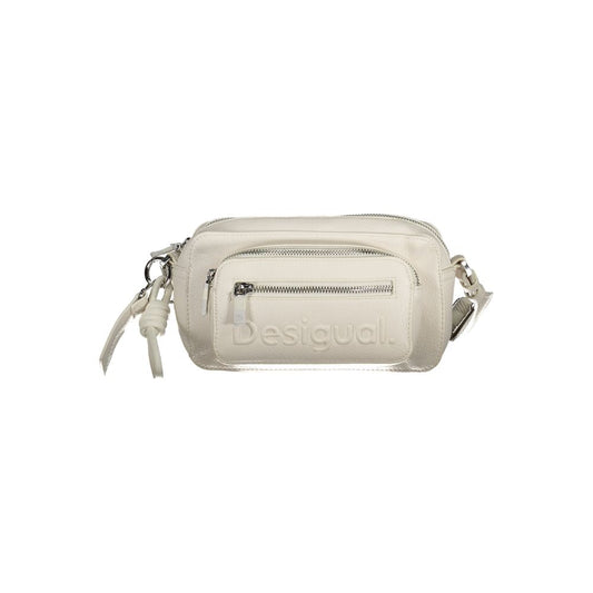 Desigual White Polyethylene Handbag - DEA STILOSA MILANO