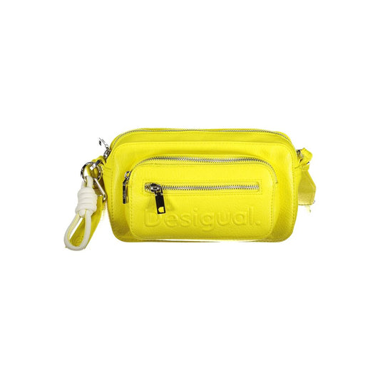 Desigual Yellow Polyethylene Handbag - DEA STILOSA MILANO
