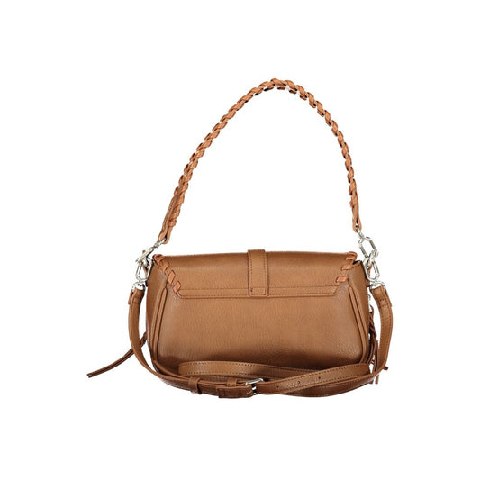 Desigual Brown Polyethylene Handbag - DEA STILOSA MILANO