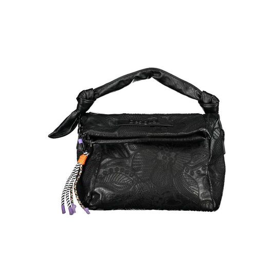 Desigual Black Polyethylene Handbag - DEA STILOSA MILANO