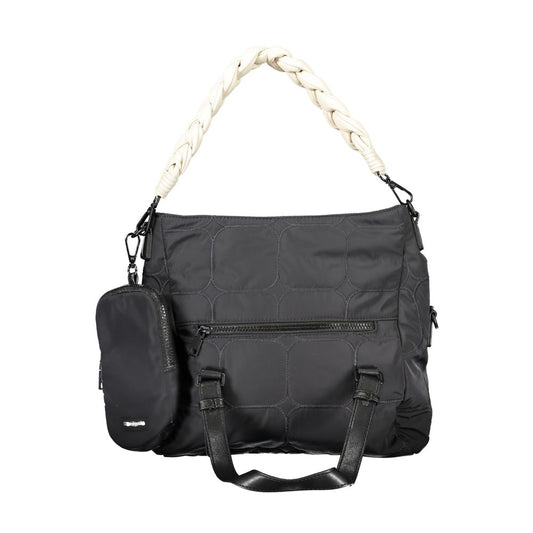 Desigual Black Polyester Handbag - DEA STILOSA MILANO