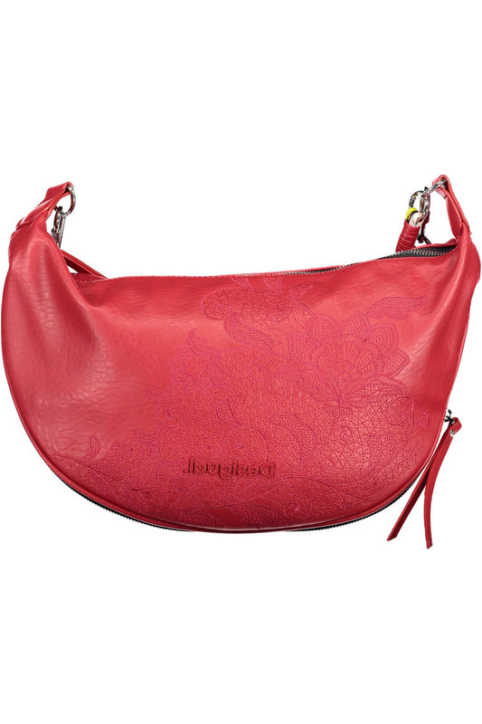 Desigual Sizzling Red Expandable Handbag - DEA STILOSA MILANO