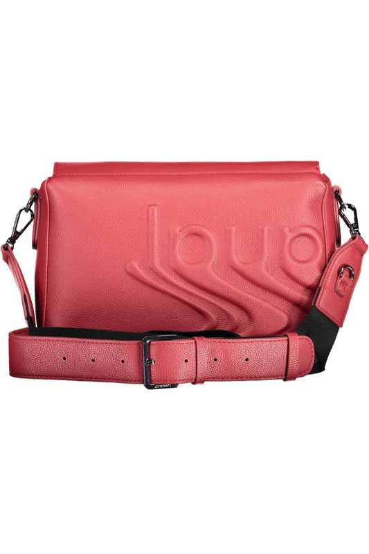 Desigual Chic Red Contrasting Detail Shoulder Bag - DEA STILOSA MILANO
