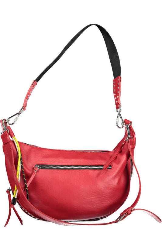 Desigual Sizzling Red Expandable Handbag - DEA STILOSA MILANO
