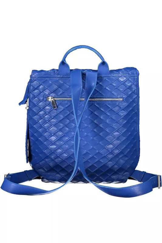 Desigual Blue Polyethylene Backpack - DEA STILOSA MILANO