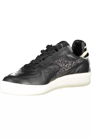 Diadora Black Fabric Sneaker - DEA STILOSA MILANO