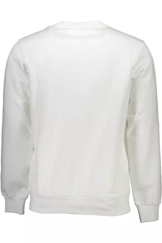 Diesel White Cotton Sweater - DEA STILOSA MILANO