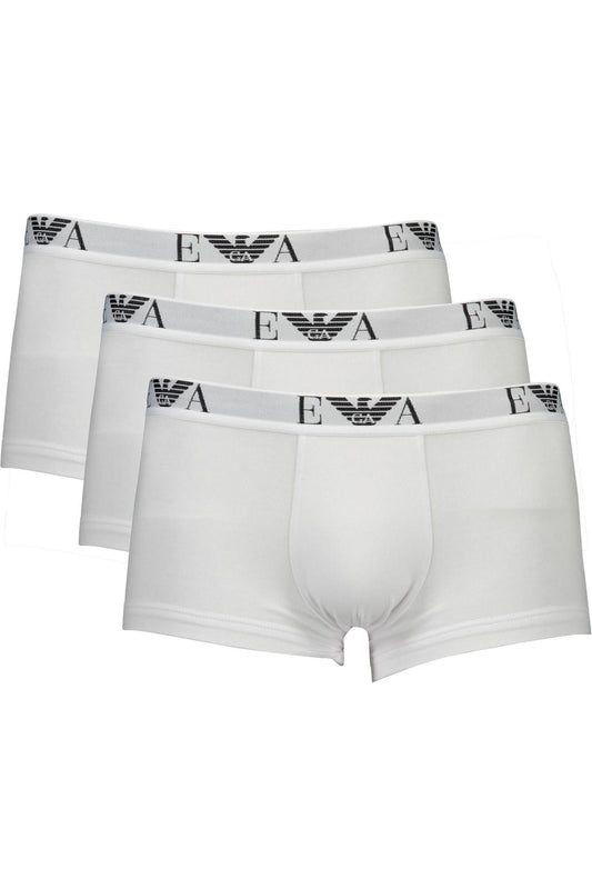 Emporio Armani White Cotton Underwear - DEA STILOSA MILANO