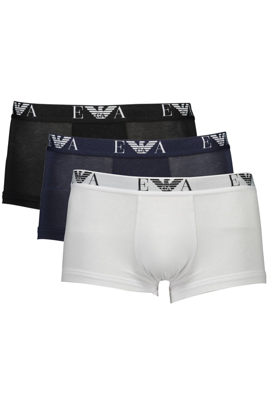 Emporio Armani Blue Cotton Underwear - DEA STILOSA MILANO