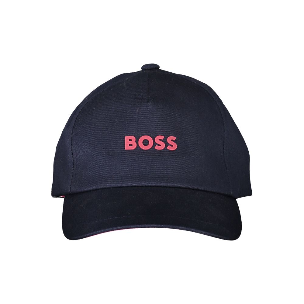 Hugo Boss Blue Cotton Hats & Cap - DEA STILOSA MILANO