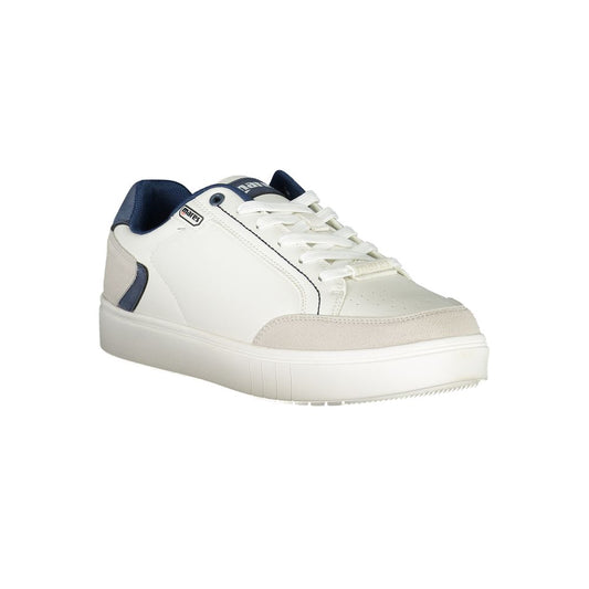 Mares White Polyester Sneaker - DEA STILOSA MILANO