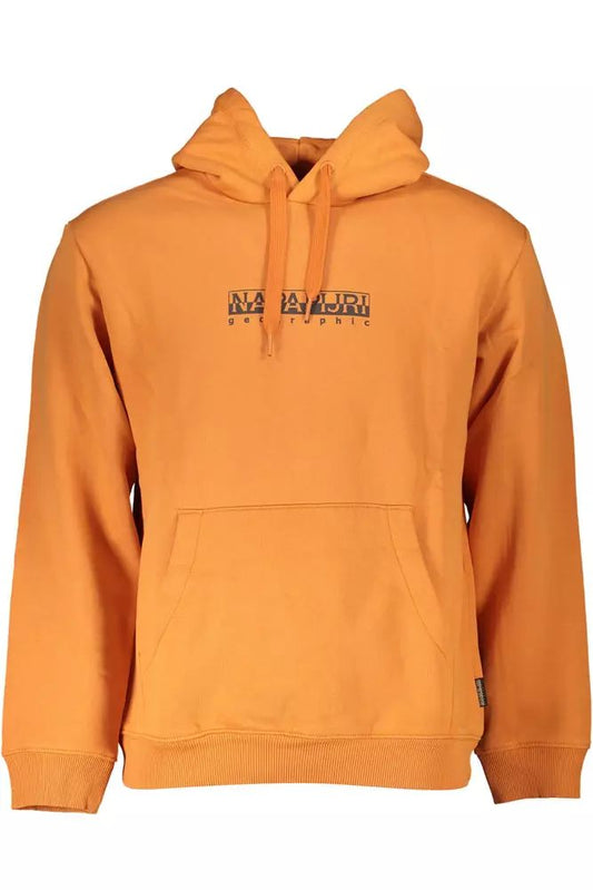 Napapijri Orange Cotton Sweater - DEA STILOSA MILANO