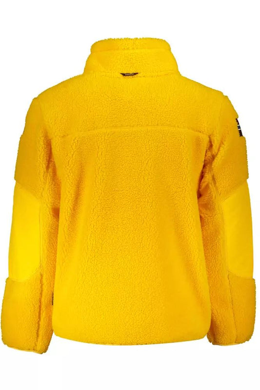 Napapijri Yellow Polyester Sweater - DEA STILOSA MILANO