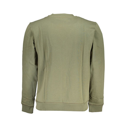 Napapijri Green Cotton Sweater - DEA STILOSA MILANO