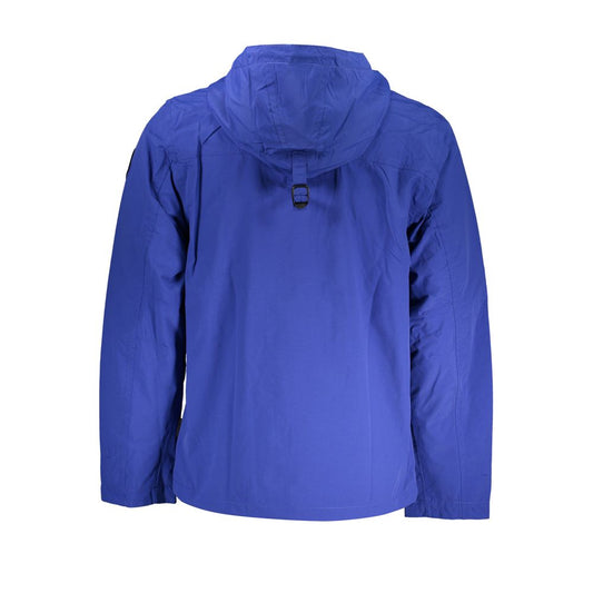 Napapijri Blue Polyester Jacket - DEA STILOSA MILANO