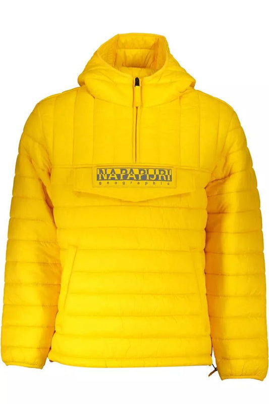 Napapijri Yellow Polyamide Jacket - DEA STILOSA MILANO