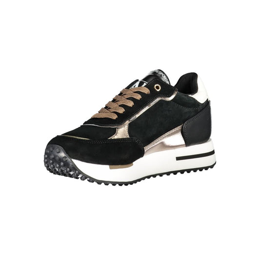 Napapijri Black Polyester Sneaker - DEA STILOSA MILANO
