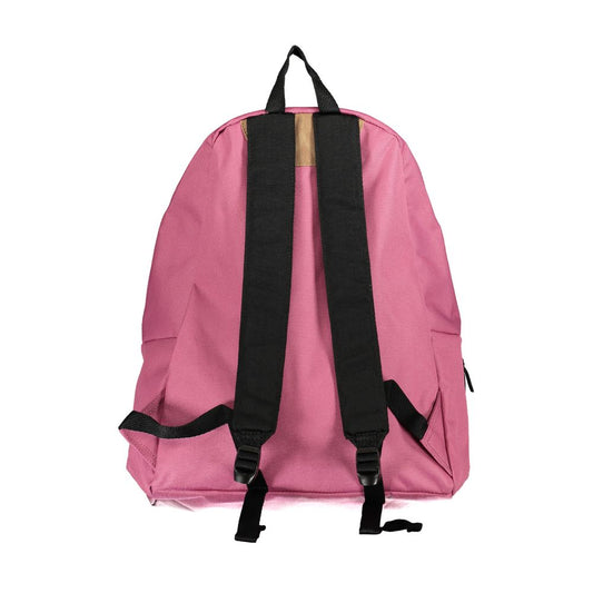 Napapijri Pink Cotton Backpack - DEA STILOSA MILANO