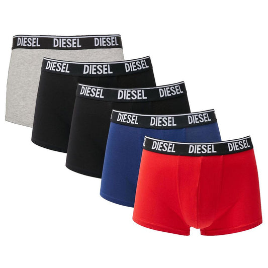 Diesel Essential Stretch Cotton Boxer Shorts Quintet - DEA STILOSA MILANO