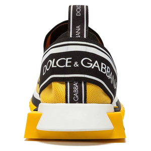 Dolce & Gabbana Yellow Polyester Sneaker - DEA STILOSA MILANO