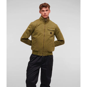 Refrigiwear Green Cotton Jacket - DEA STILOSA MILANO