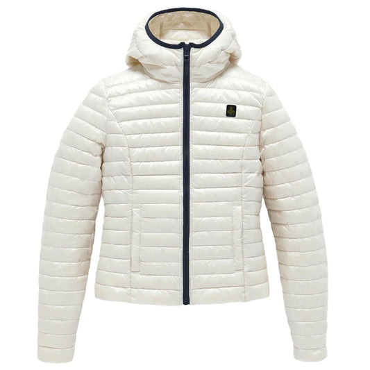 Refrigiwear White Nylon Jackets & Coat - DEA STILOSA MILANO
