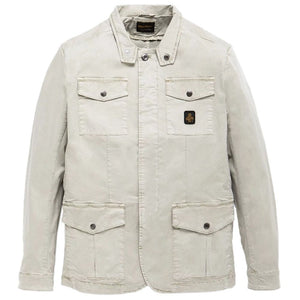 Refrigiwear Beige Cotton Jacket - DEA STILOSA MILANO