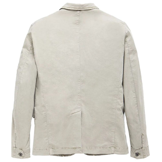 Refrigiwear Beige Cotton Jacket - DEA STILOSA MILANO