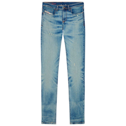 Diesel Blue Cotton Jeans & Pant - DEA STILOSA MILANO